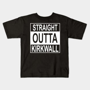 Straight Outta Kirkwall Kids T-Shirt